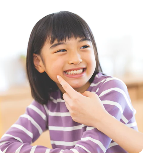 子どもの歯並びを整える小児矯正