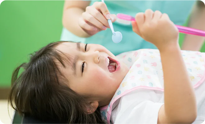 子どもの歯を守る小児歯科